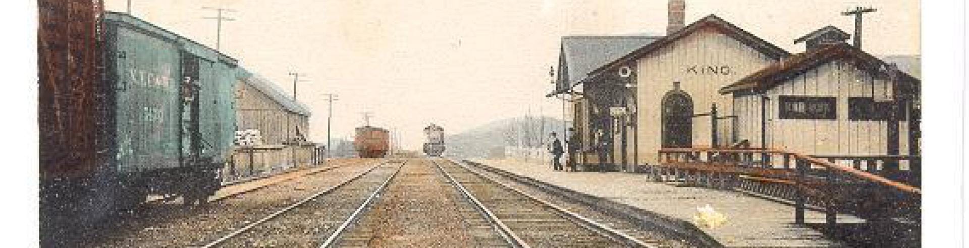 Illustration of King City train station