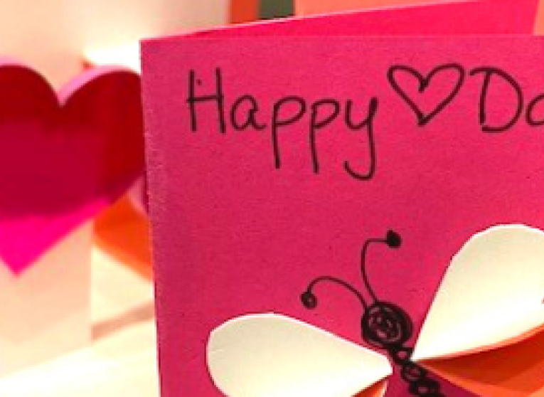 Pop-up valentine's day cards