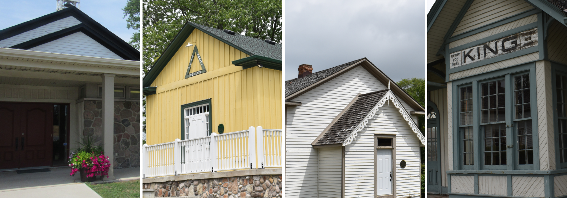 4 buildings