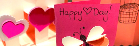 Pop-up valentine's day cards